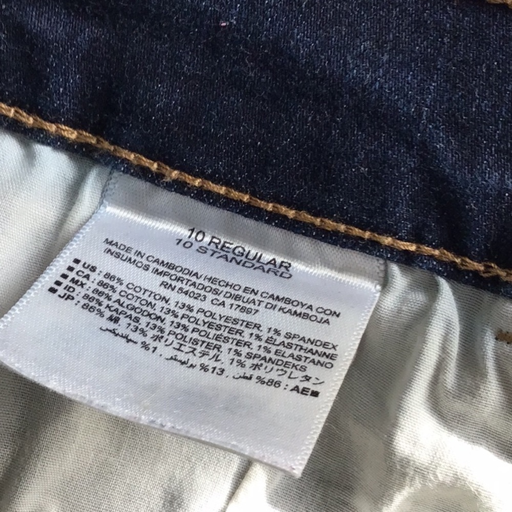 2 pairs of old navy boyfriend skinny jeans size 10 great condition - Picture 4 of 4
